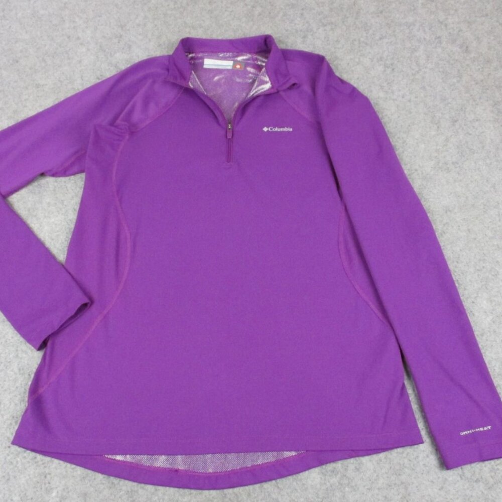 Women's Columbia Omni Heat 1/4 Zip Thermal Base Layer Top